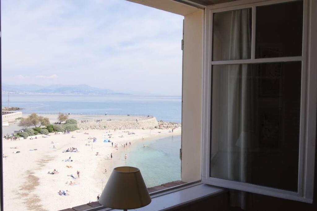 Bord De Mer - Ac, Wifi, Chic, Sea View, Beach 2 Minutes Walk Antibes Esterno foto