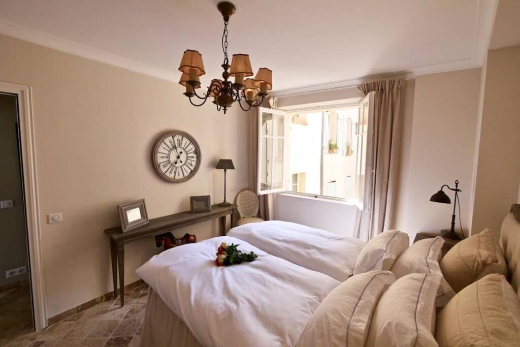 Bord De Mer - Ac, Wifi, Chic, Sea View, Beach 2 Minutes Walk Antibes Esterno foto